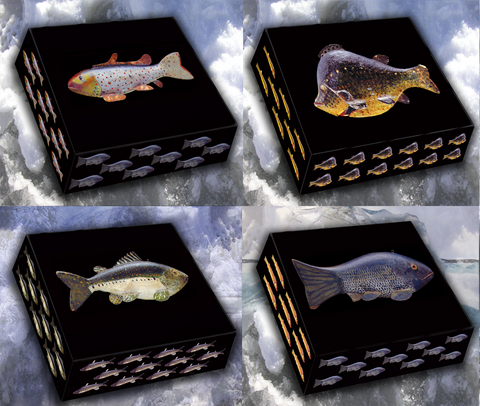 Fish Decoy Note Cards, The Master Series 5, Complete Collection